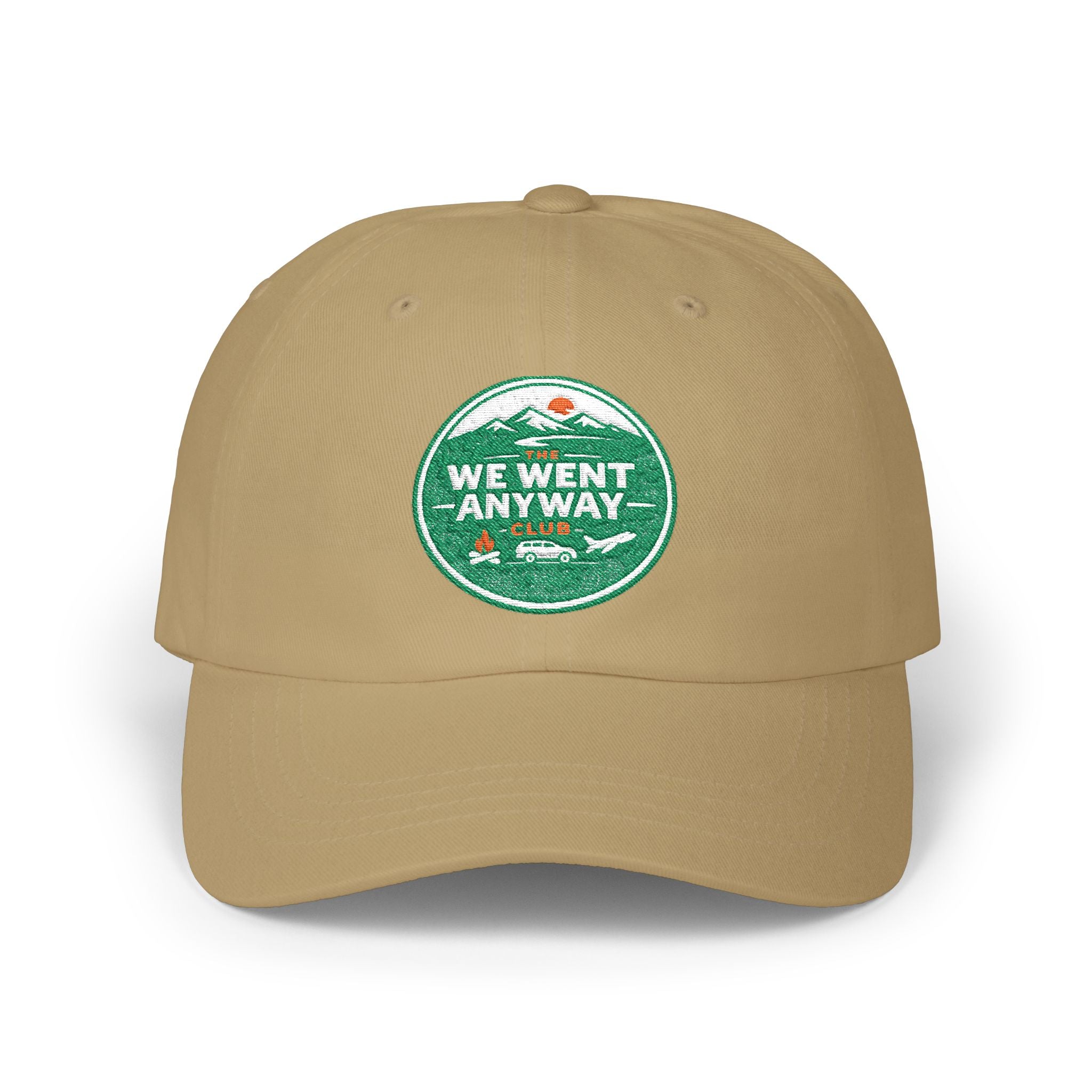 Dad Cap – "We Went Anyway" Adventure Embroidered Hat