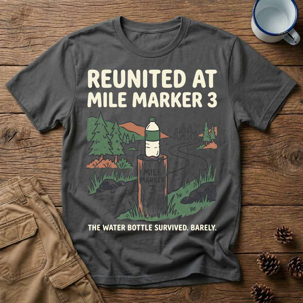 Abandoned Water Bottle - T-Shirt