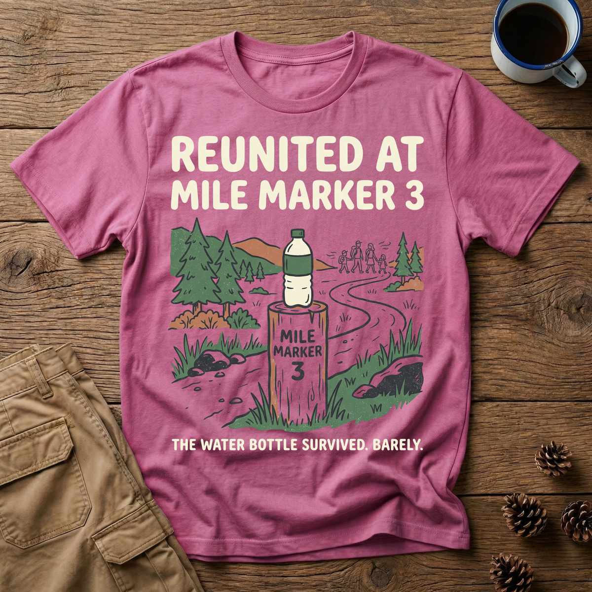 Abandoned Water Bottle - T-Shirt