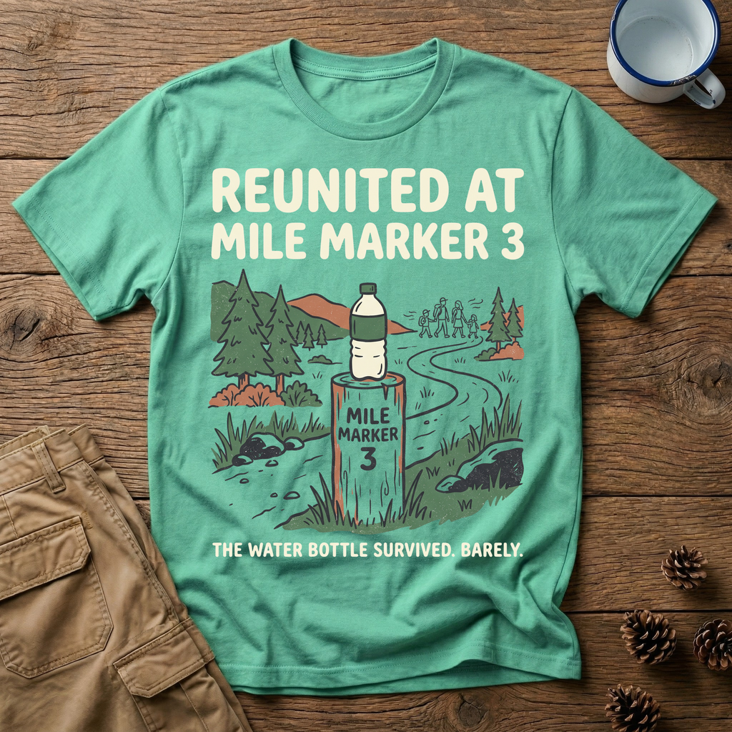 Abandoned Water Bottle - T-Shirt