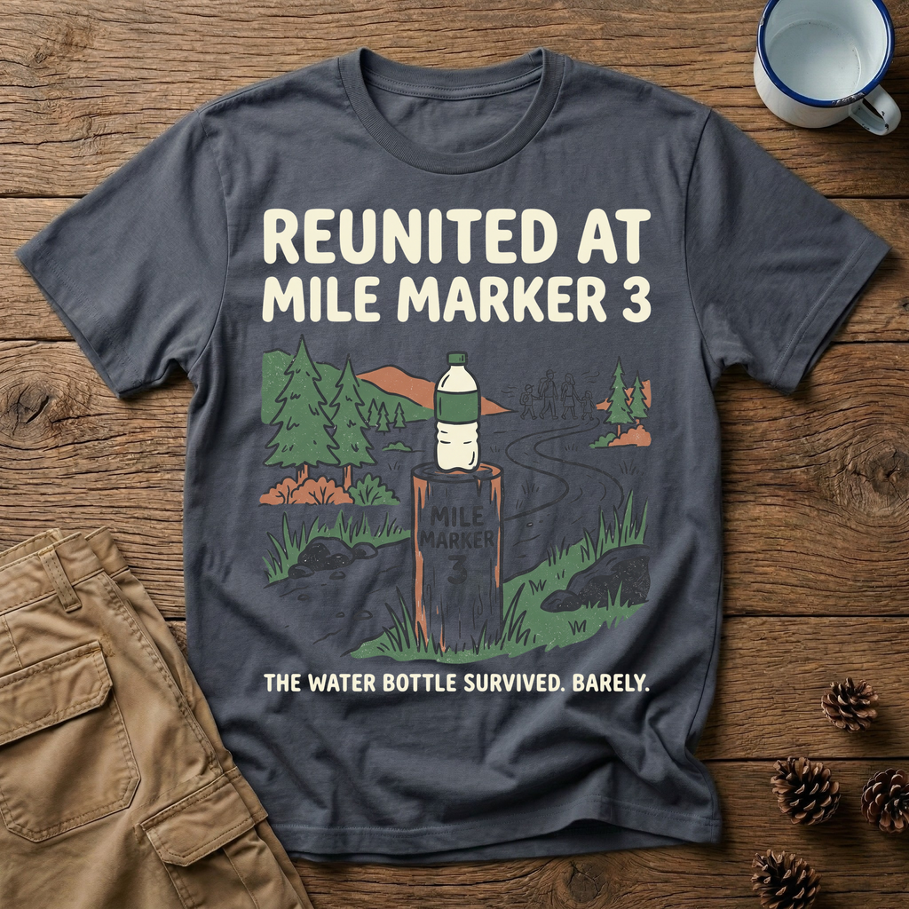 Abandoned Water Bottle - T-Shirt