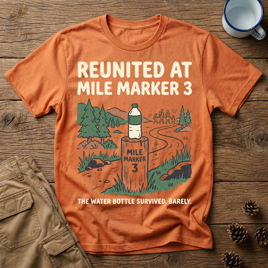 Abandoned Water Bottle - T-Shirt