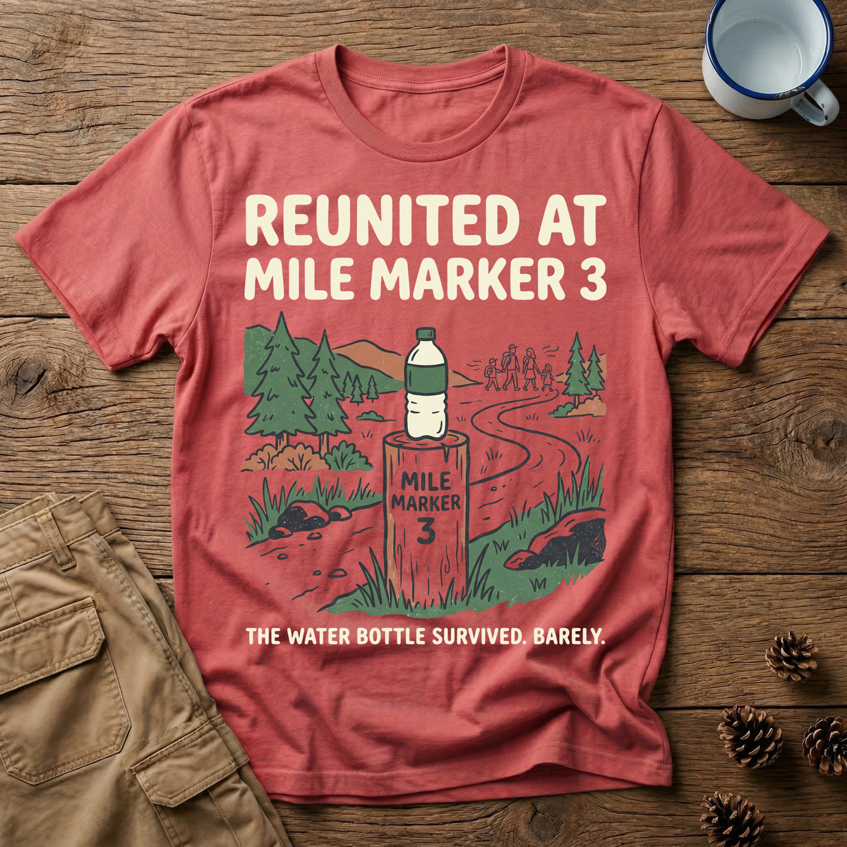 Abandoned Water Bottle - T-Shirt