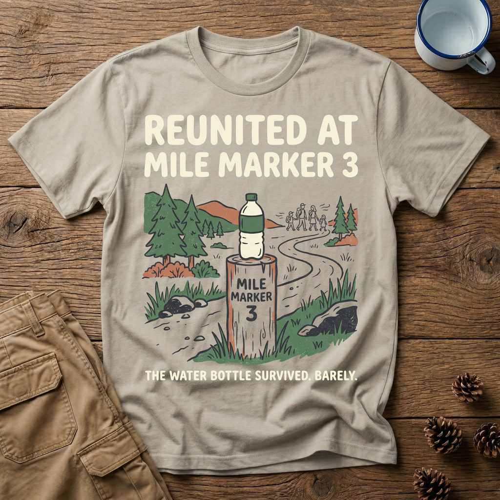 Abandoned Water Bottle - T-Shirt