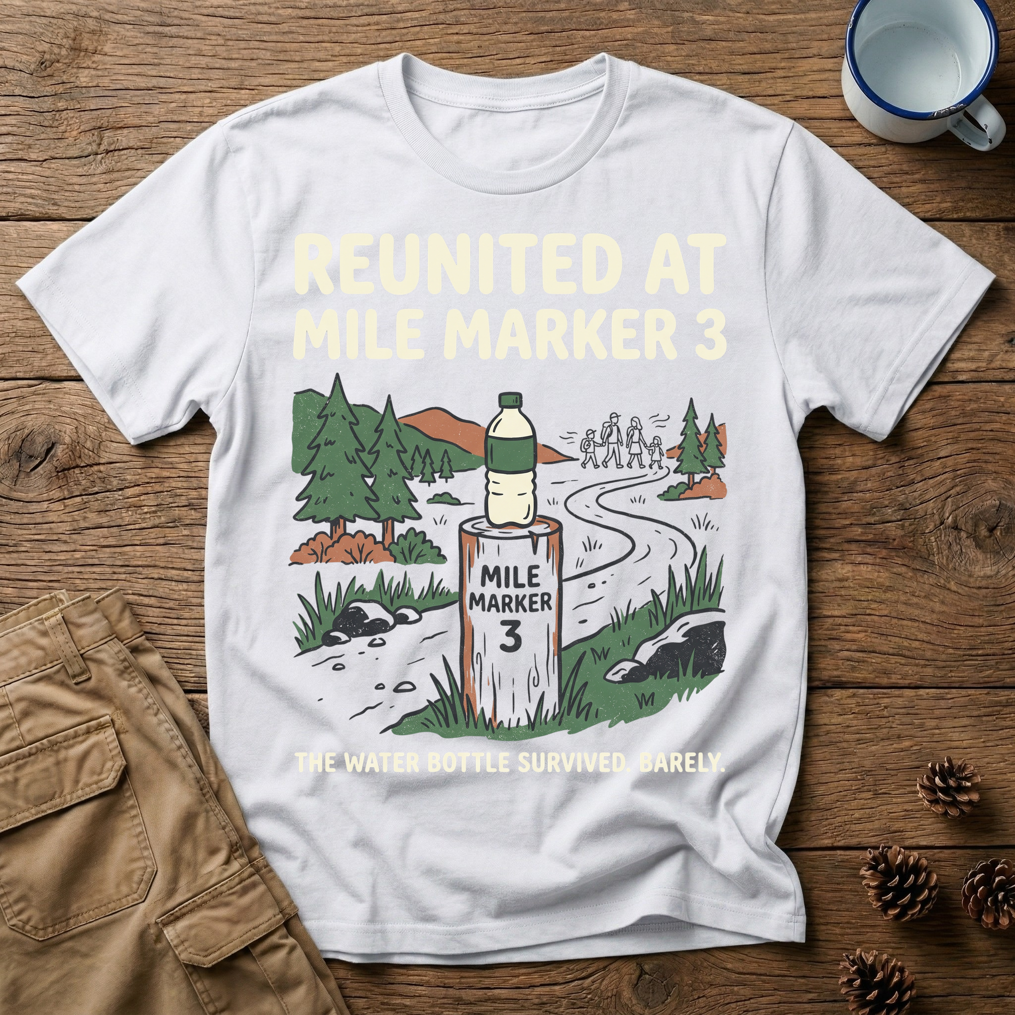 Abandoned Water Bottle - T-Shirt