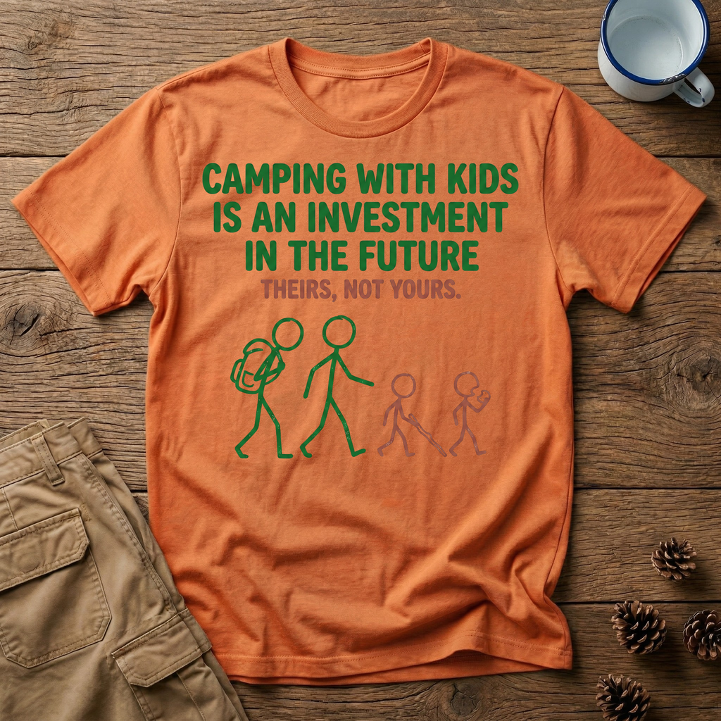 Camping with Kids is an Investment T-Shirt