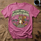 Caffeinated Squirrel - T-Shirt