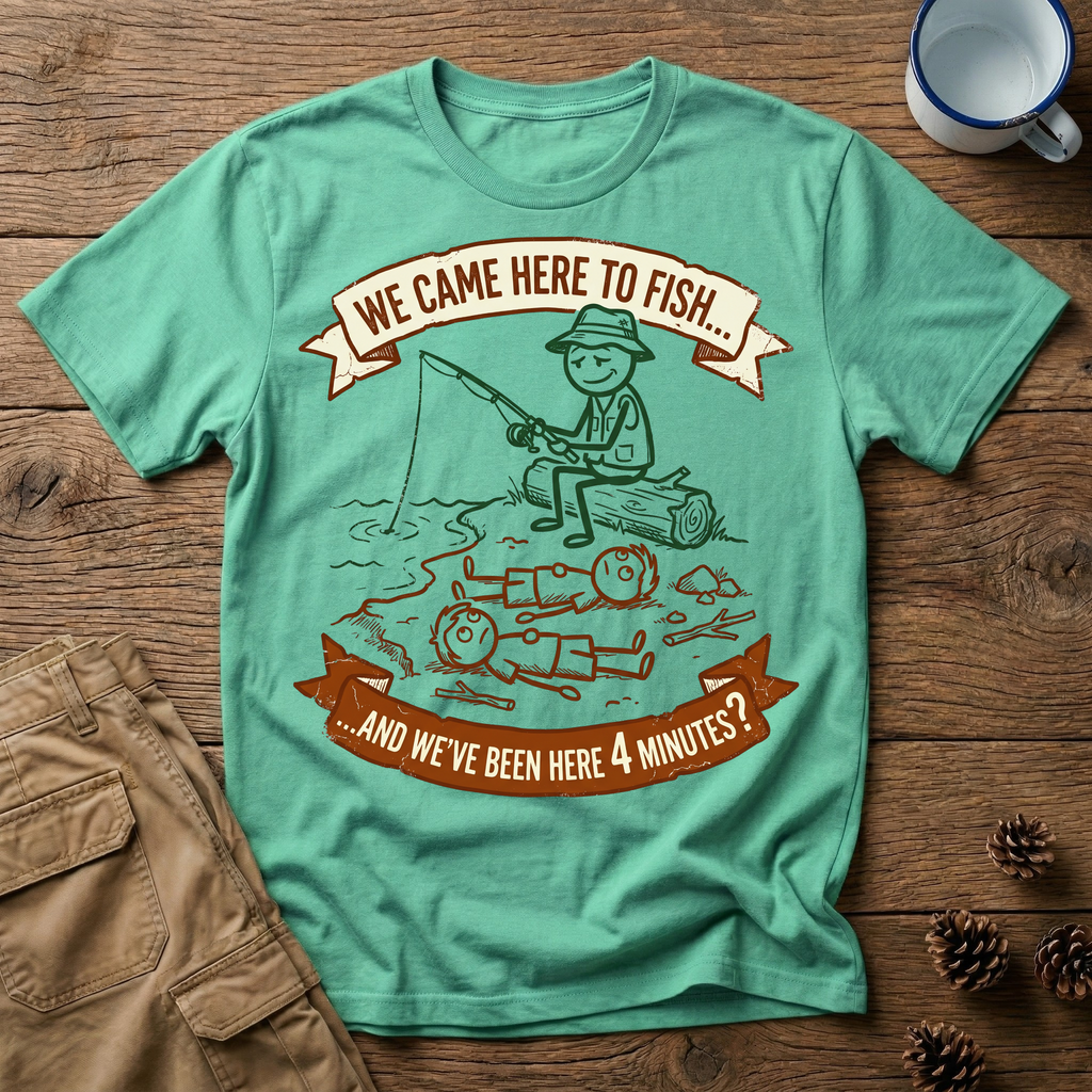 Came Here to Fish - T-Shirt