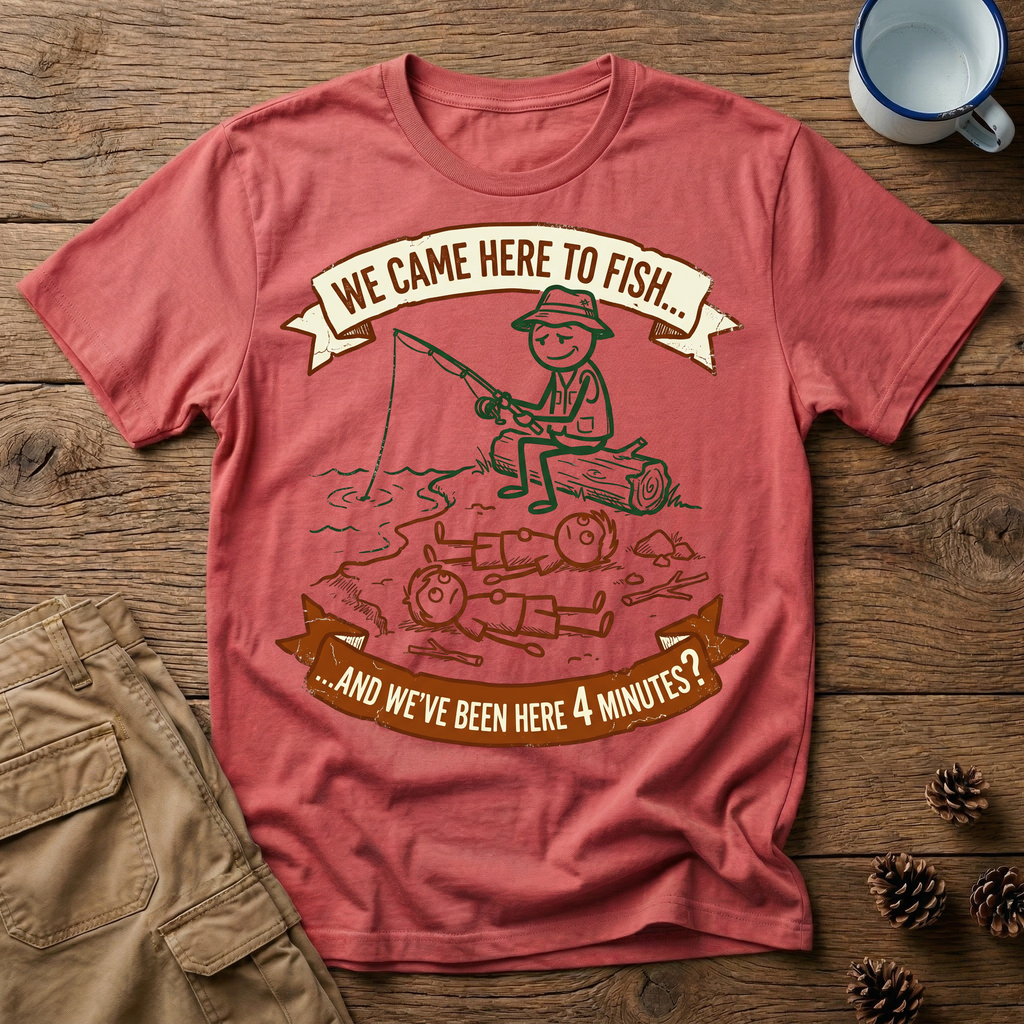 Came Here to Fish - T-Shirt