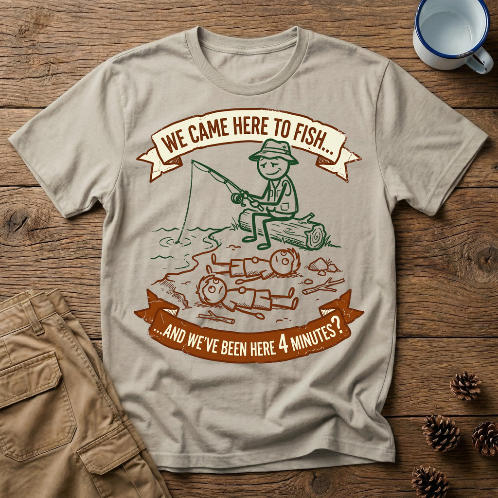 Came Here to Fish - T-Shirt