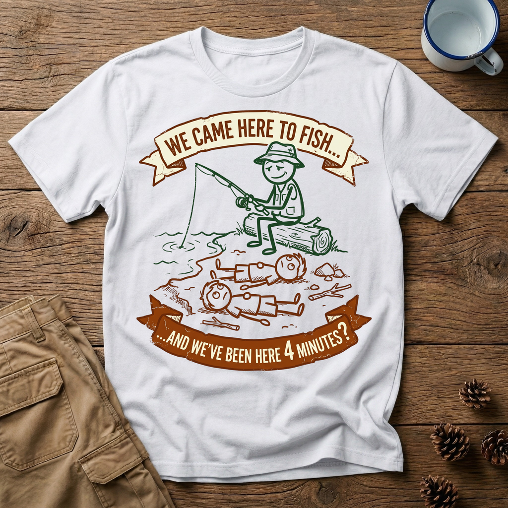 Came Here to Fish - T-Shirt