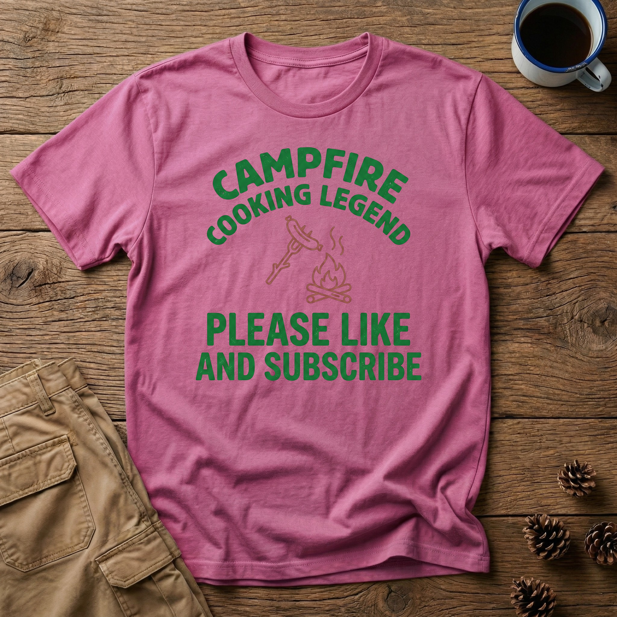 Campfire Cooking Legend T-Shirt