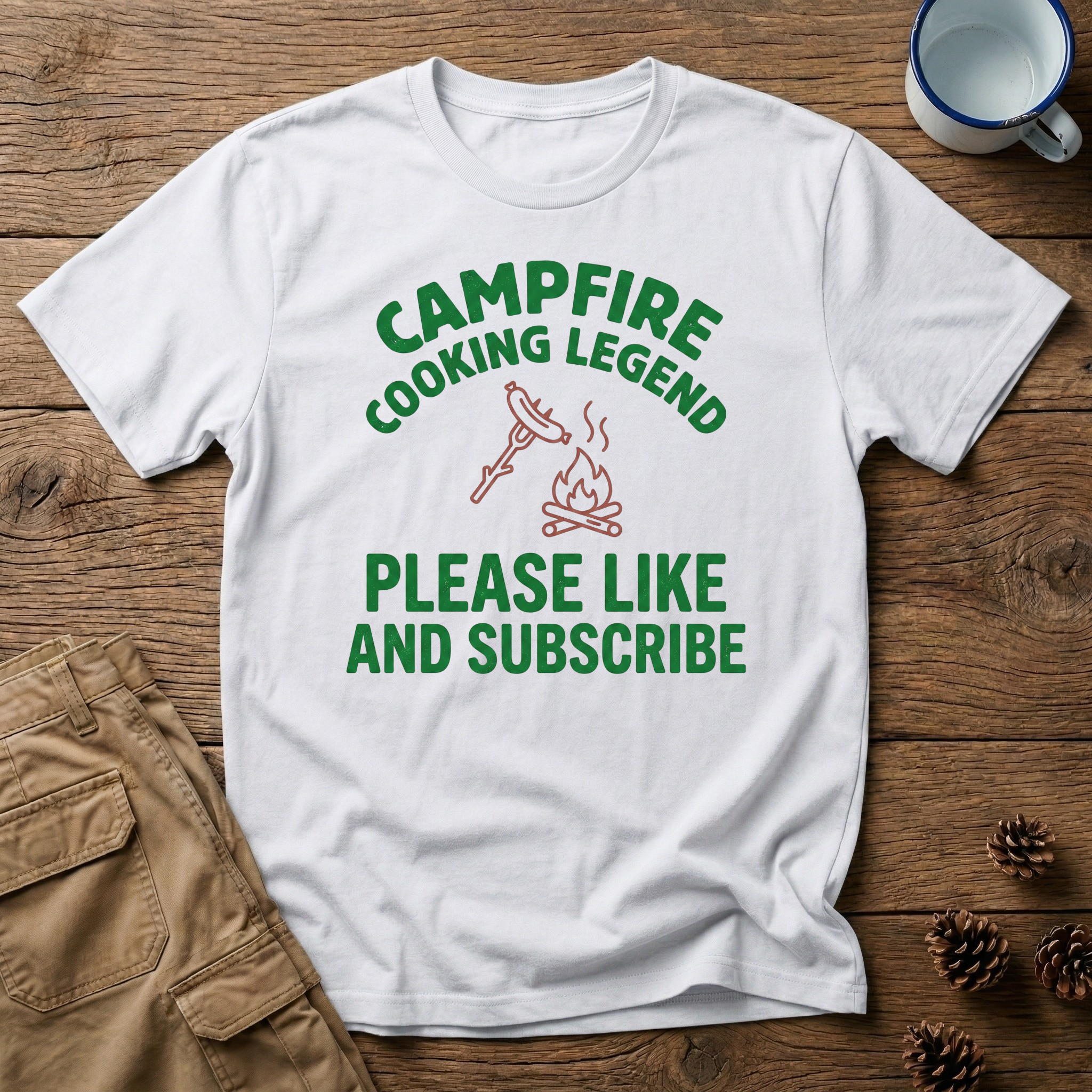 Campfire Cooking Legend T-Shirt