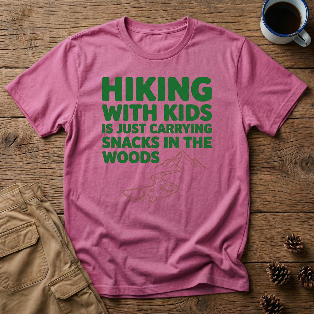 Carrying Snacks in the Woods T-Shirt