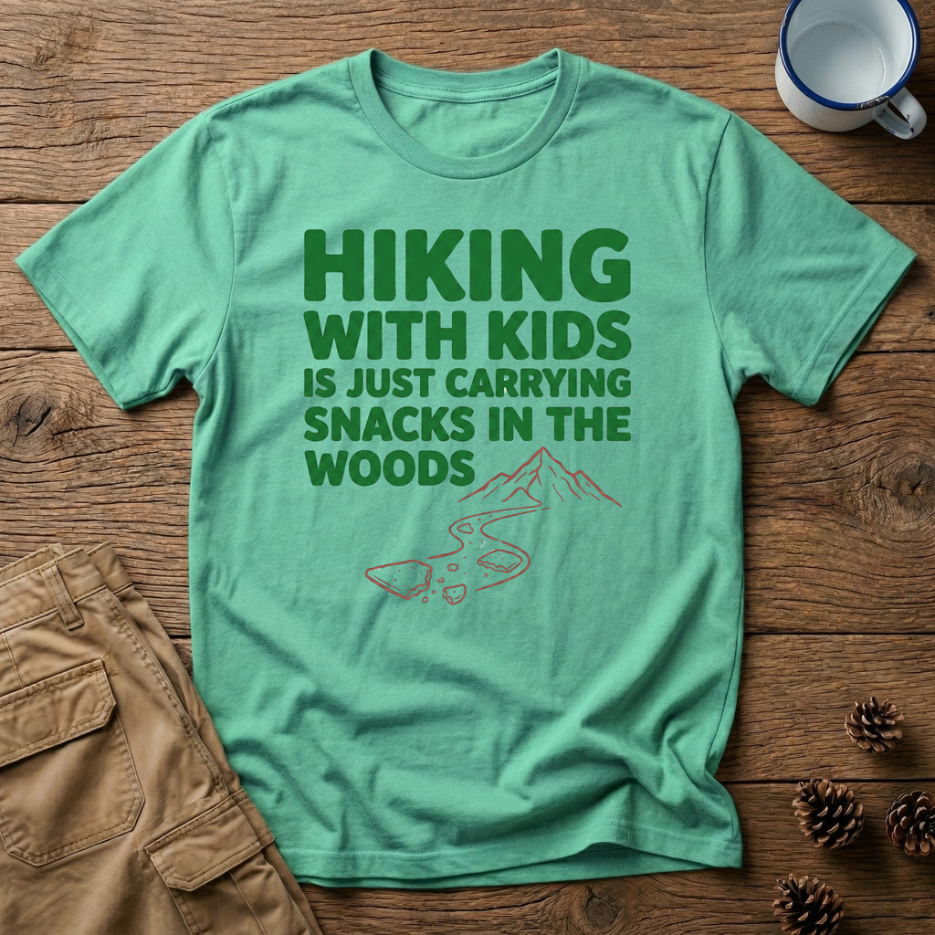 Carrying Snacks in the Woods T-Shirt