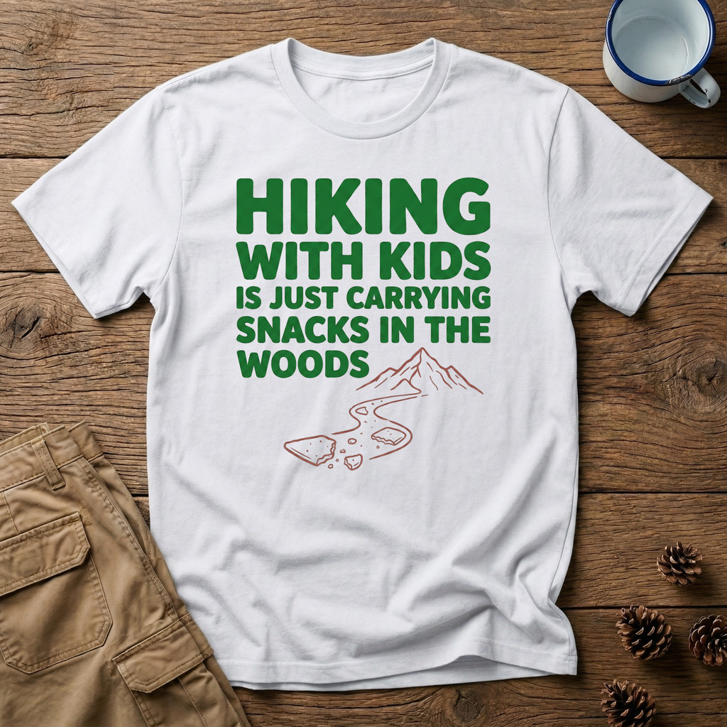 Carrying Snacks in the Woods T-Shirt