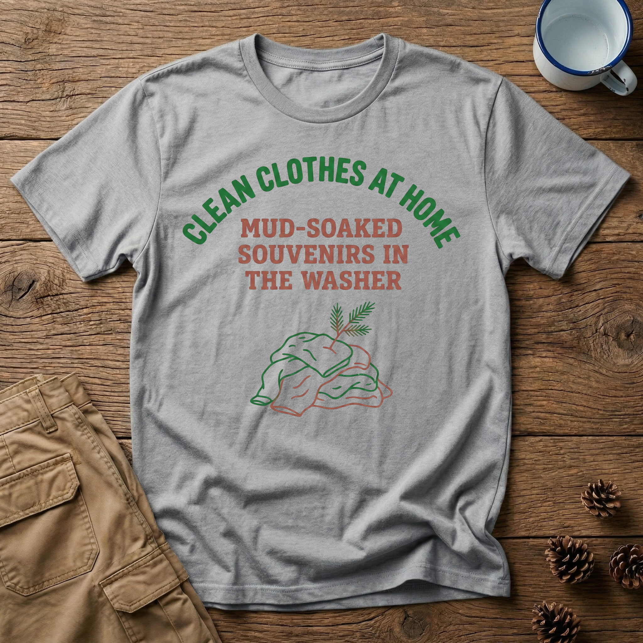 Clean Clothes at Home T-Shirt