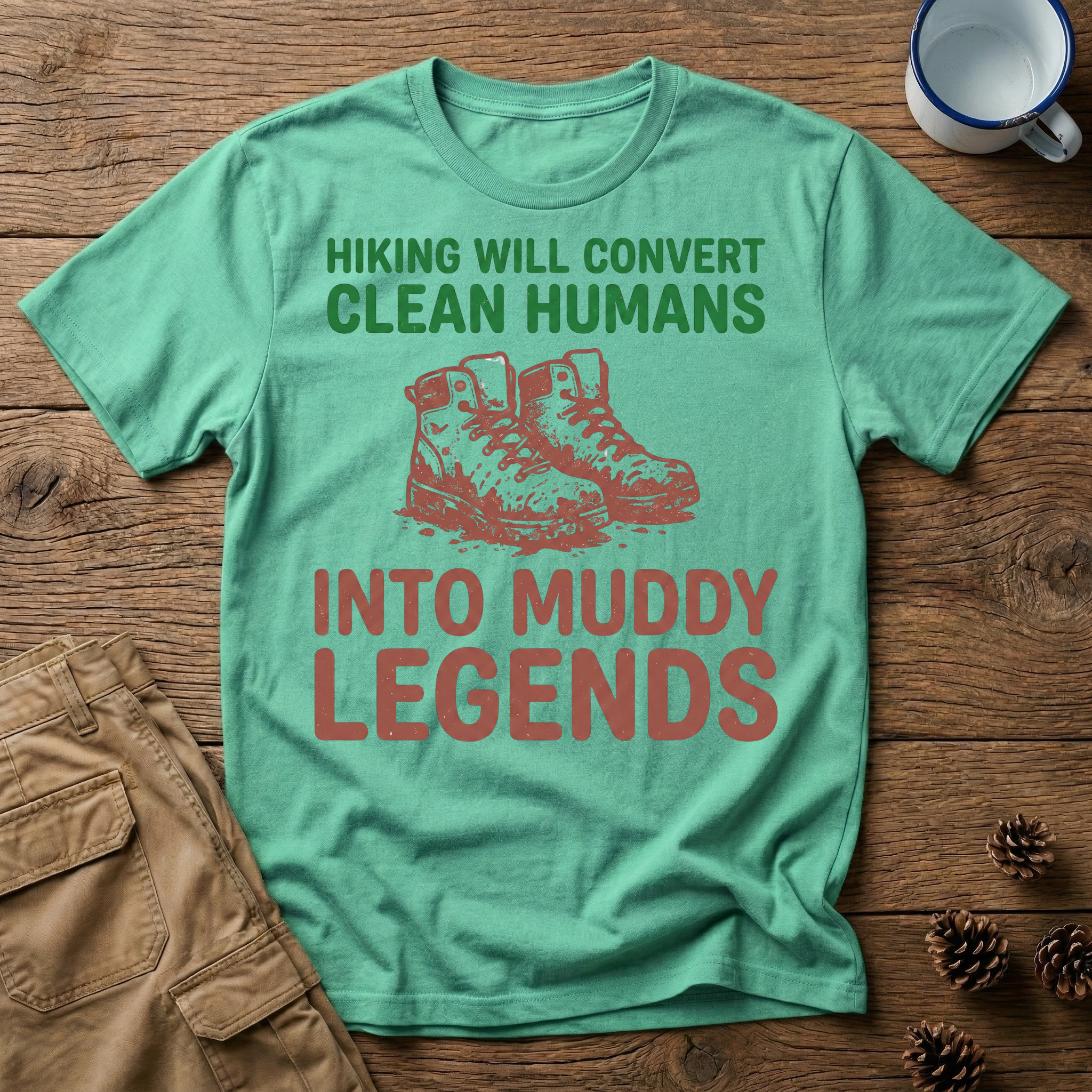 Clean Humans Muddy Legends T-Shirt