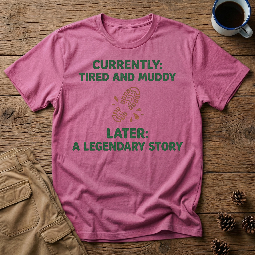 Currently Tired and Muddy T-Shirt
