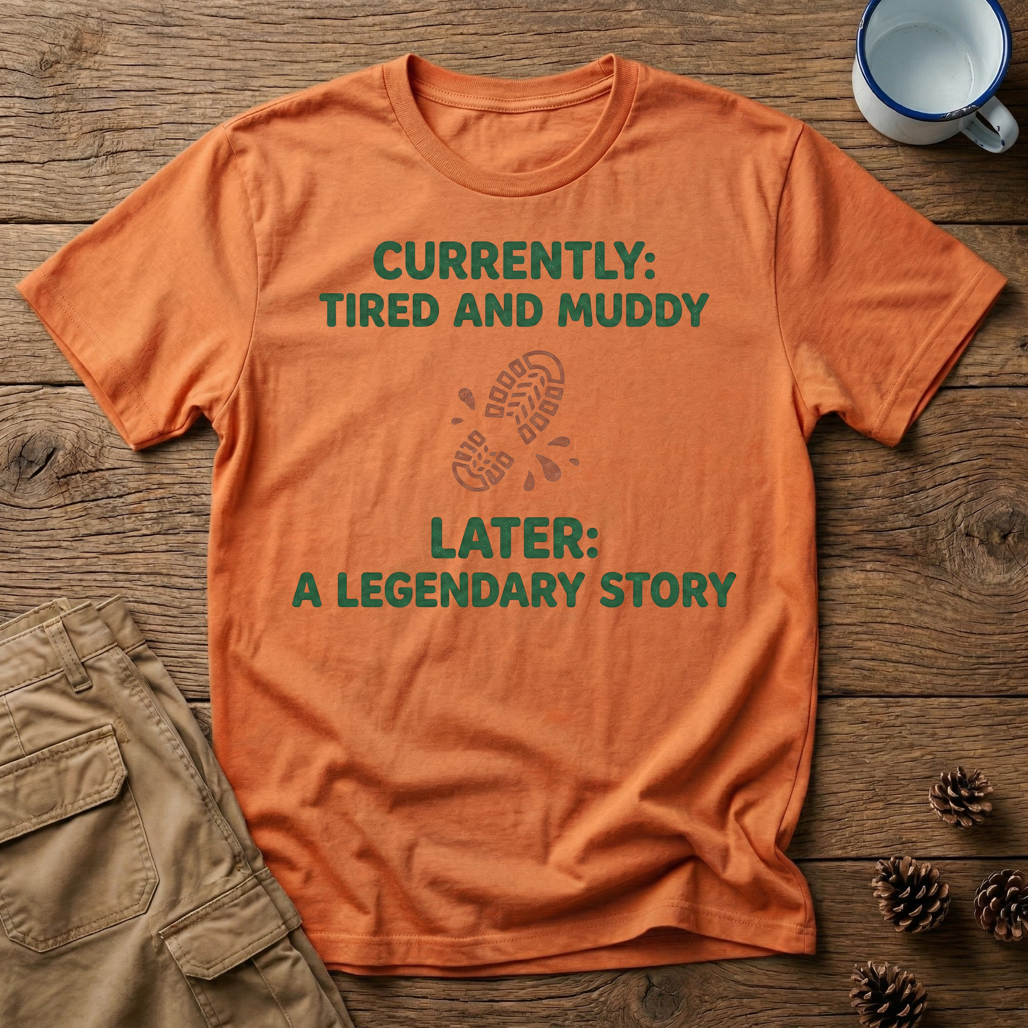 Currently Tired and Muddy T-Shirt