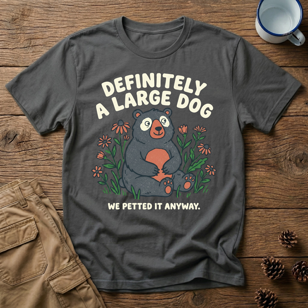 Definitely a Large Dog - T-Shirt