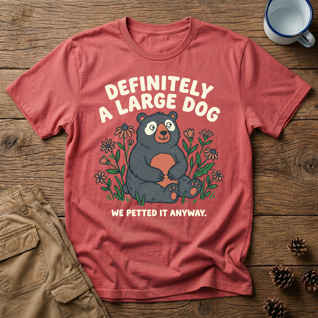 Definitely a Large Dog - T-Shirt