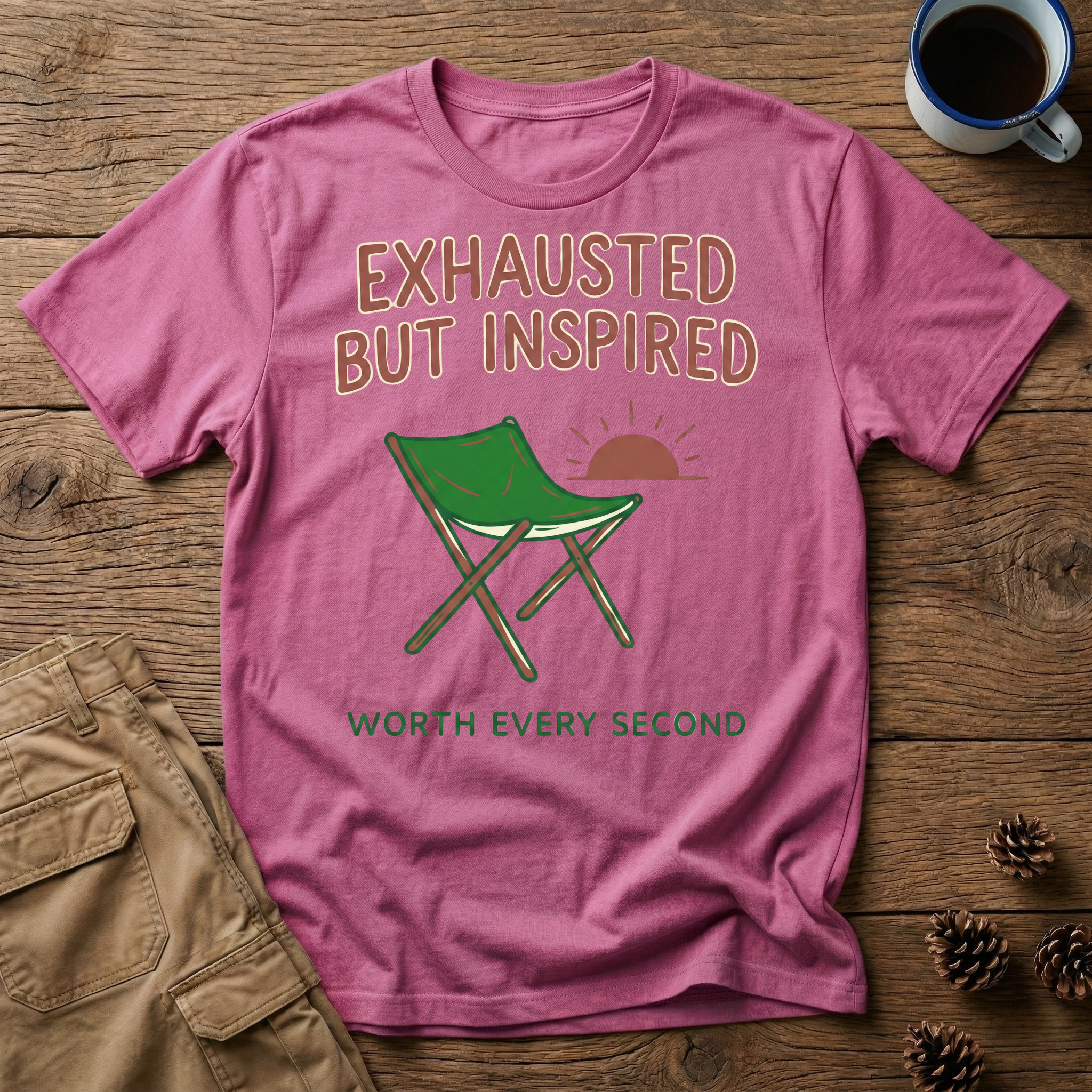 Exhausted But Inspired T-Shirt