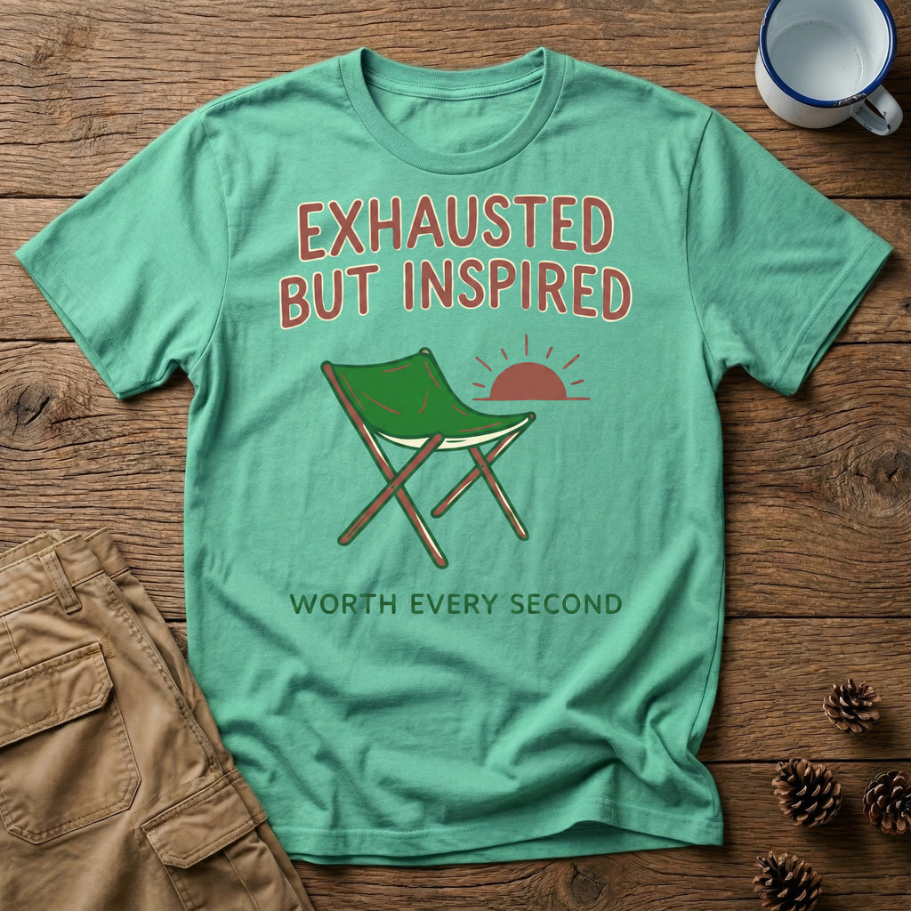 Exhausted But Inspired T-Shirt