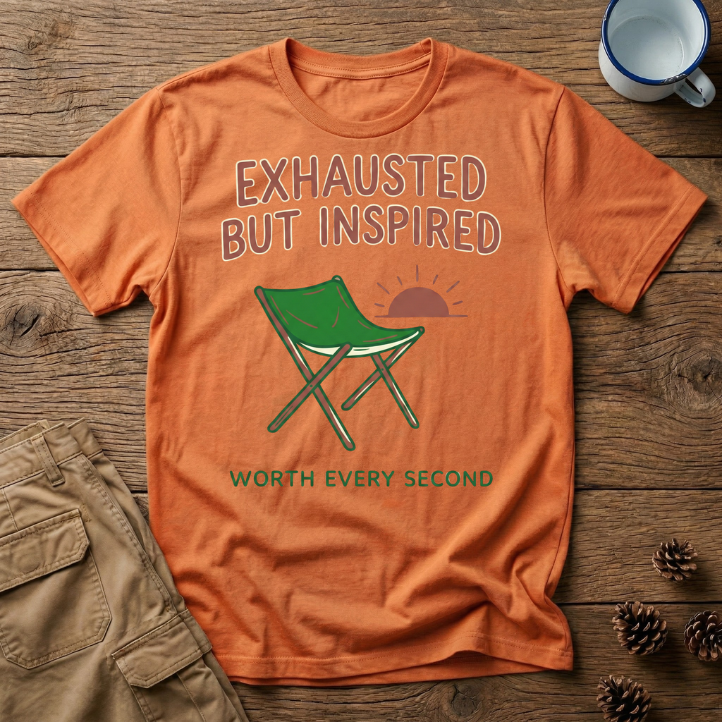 Exhausted But Inspired T-Shirt
