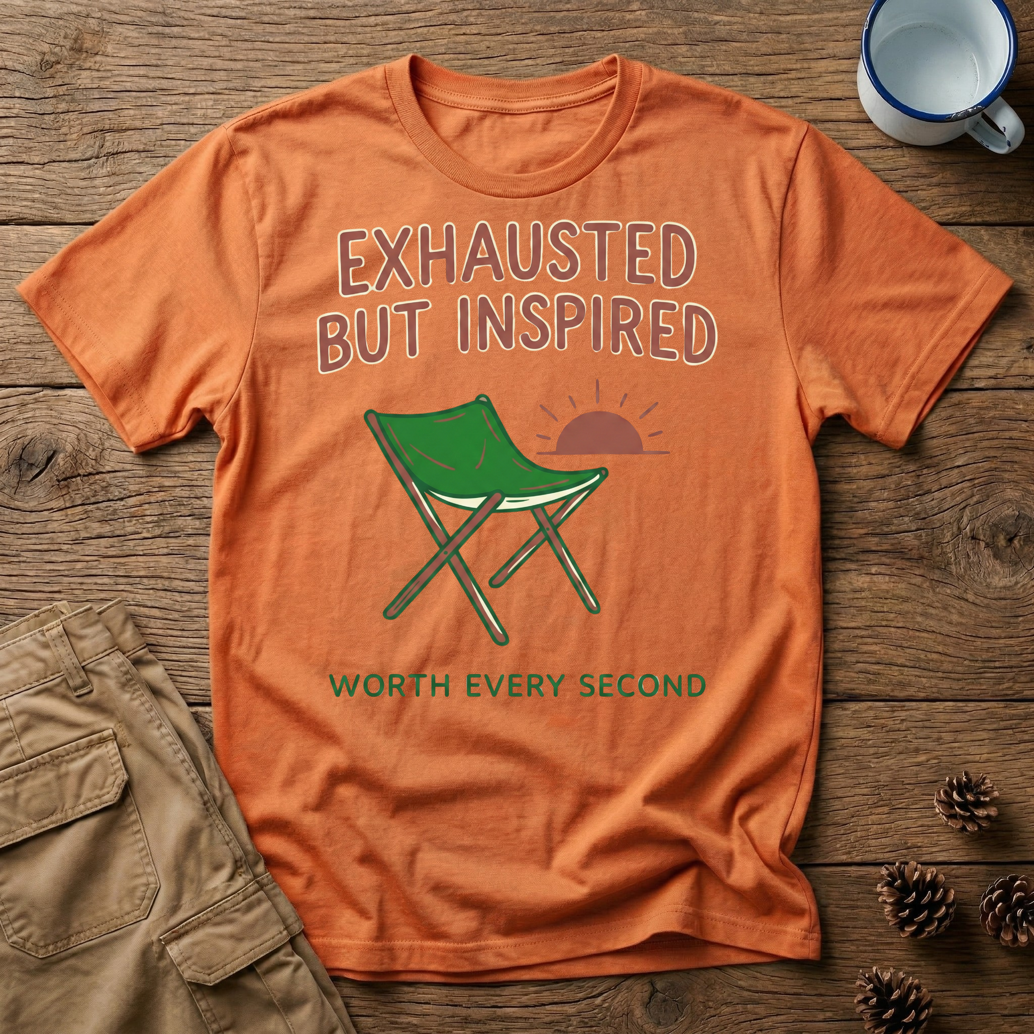 Exhausted But Inspired T-Shirt