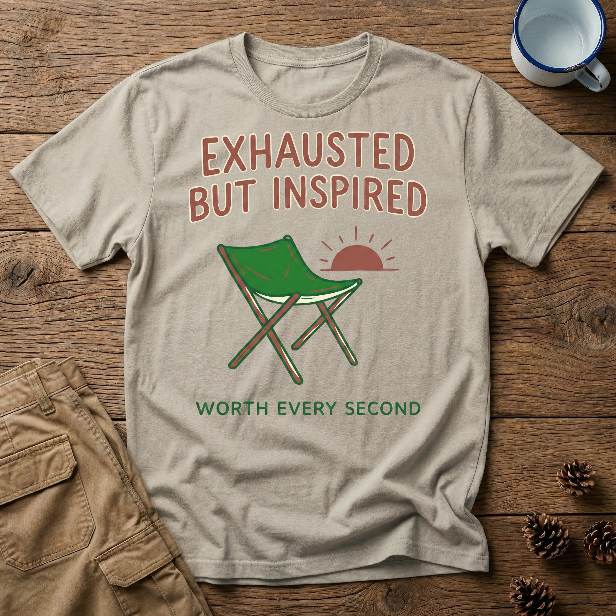Exhausted But Inspired T-Shirt
