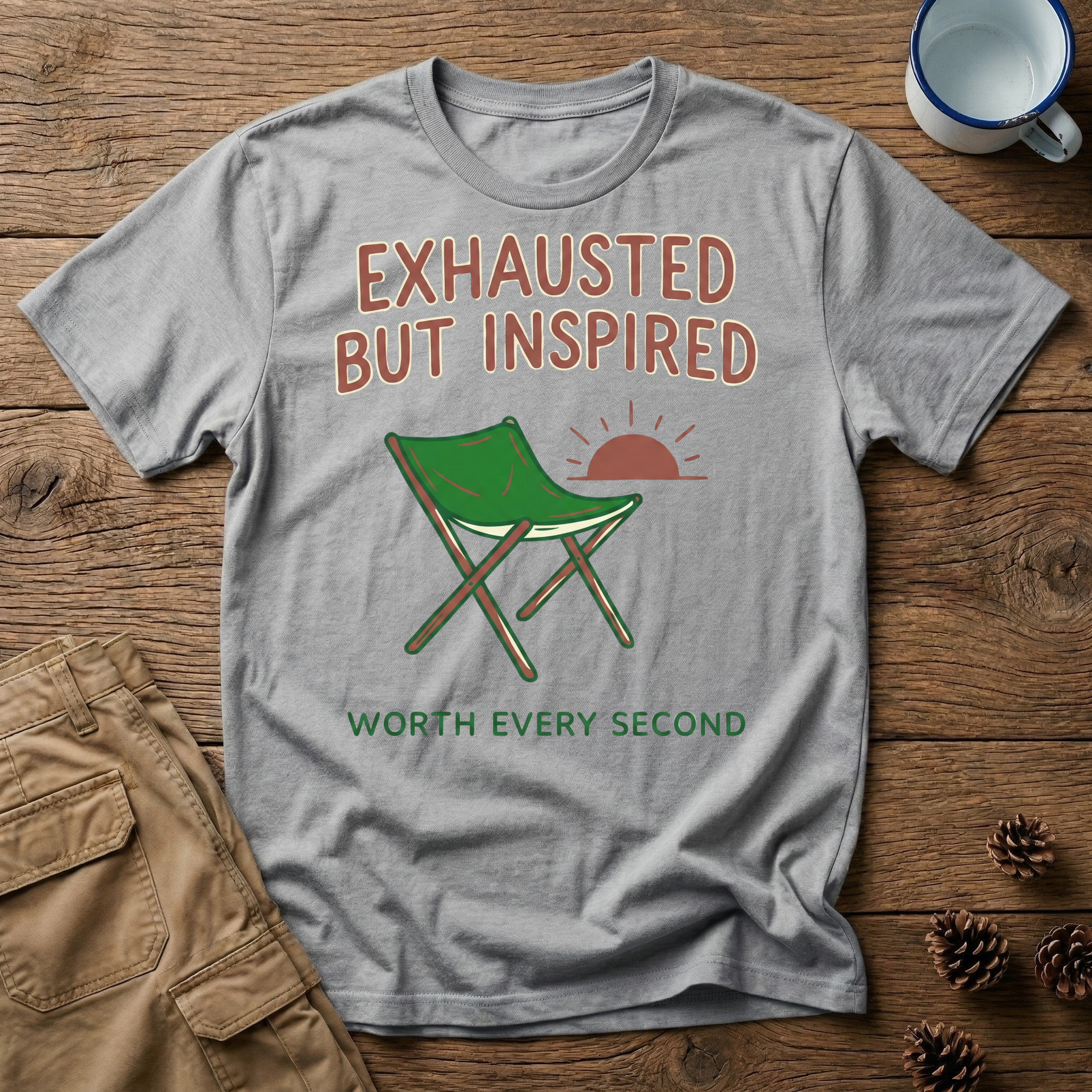 Exhausted But Inspired T-Shirt