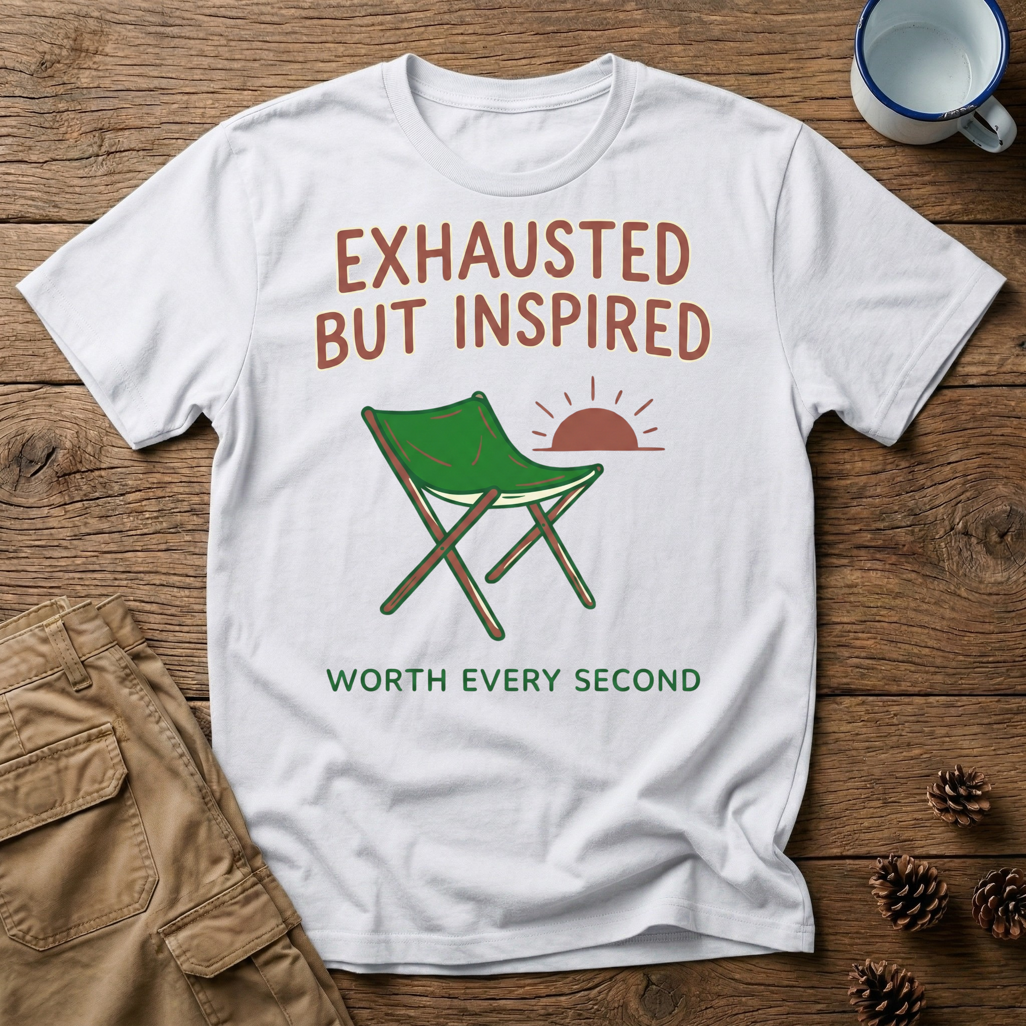 Exhausted But Inspired T-Shirt