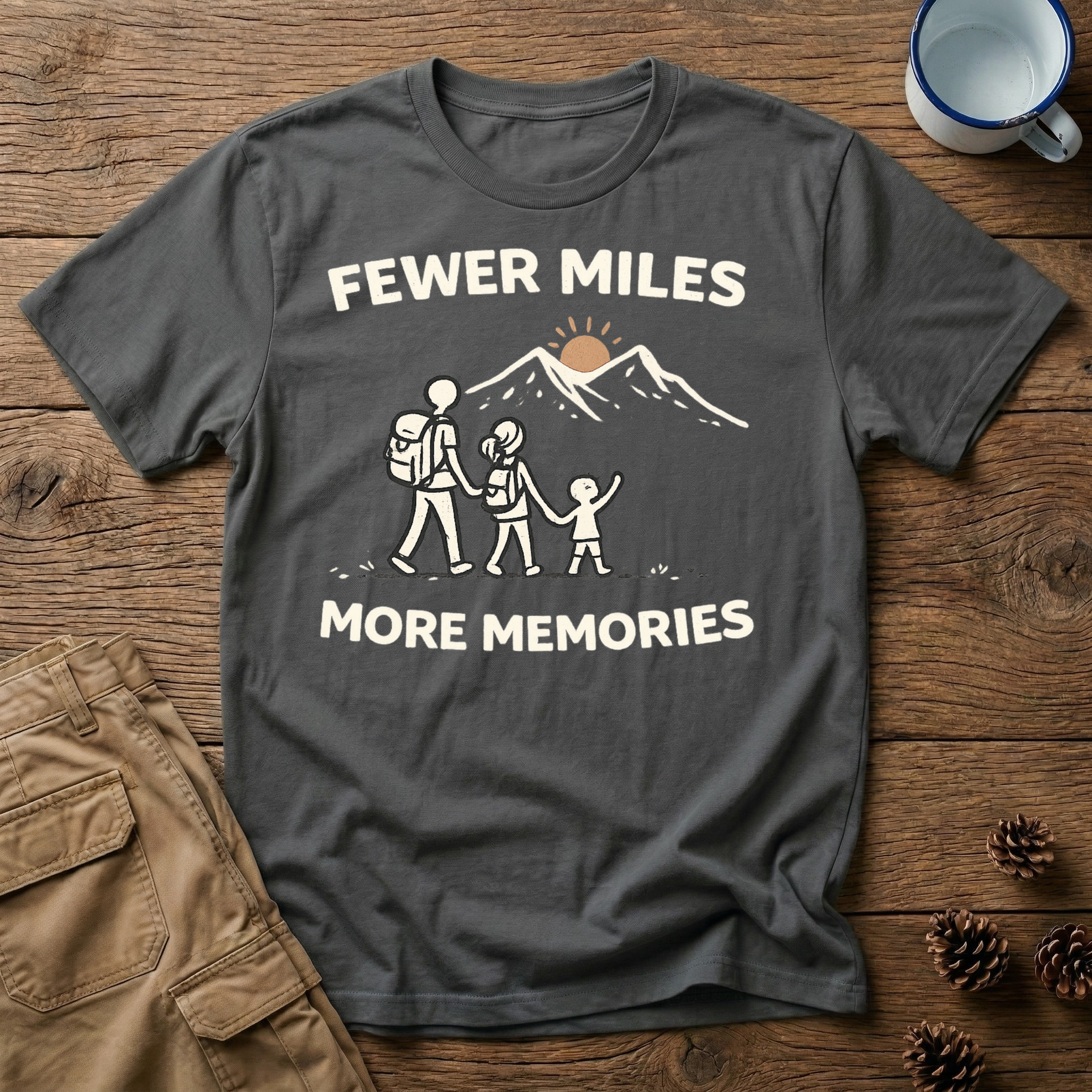 Fewer Miles More Memories T-Shirt