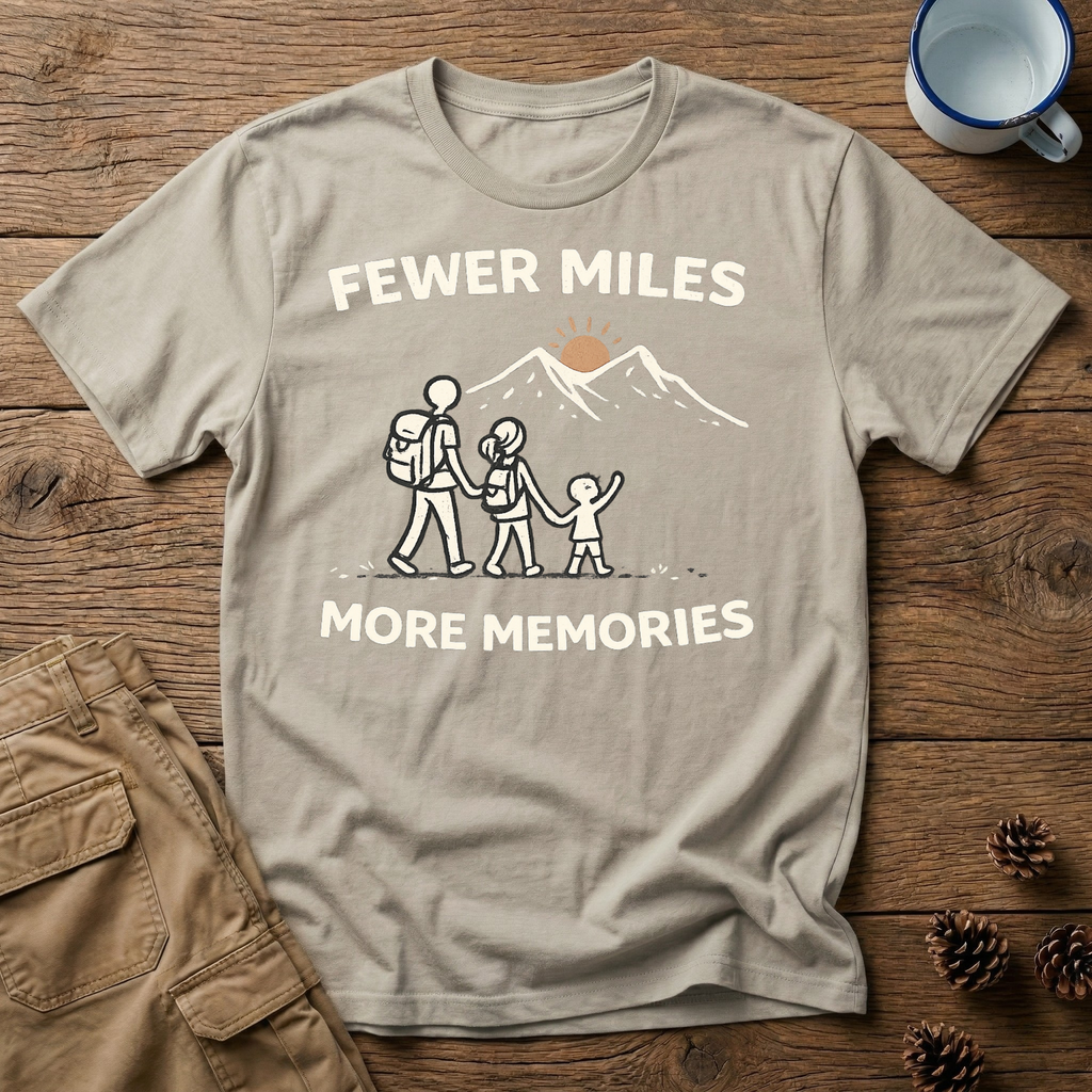 Fewer Miles More Memories T-Shirt