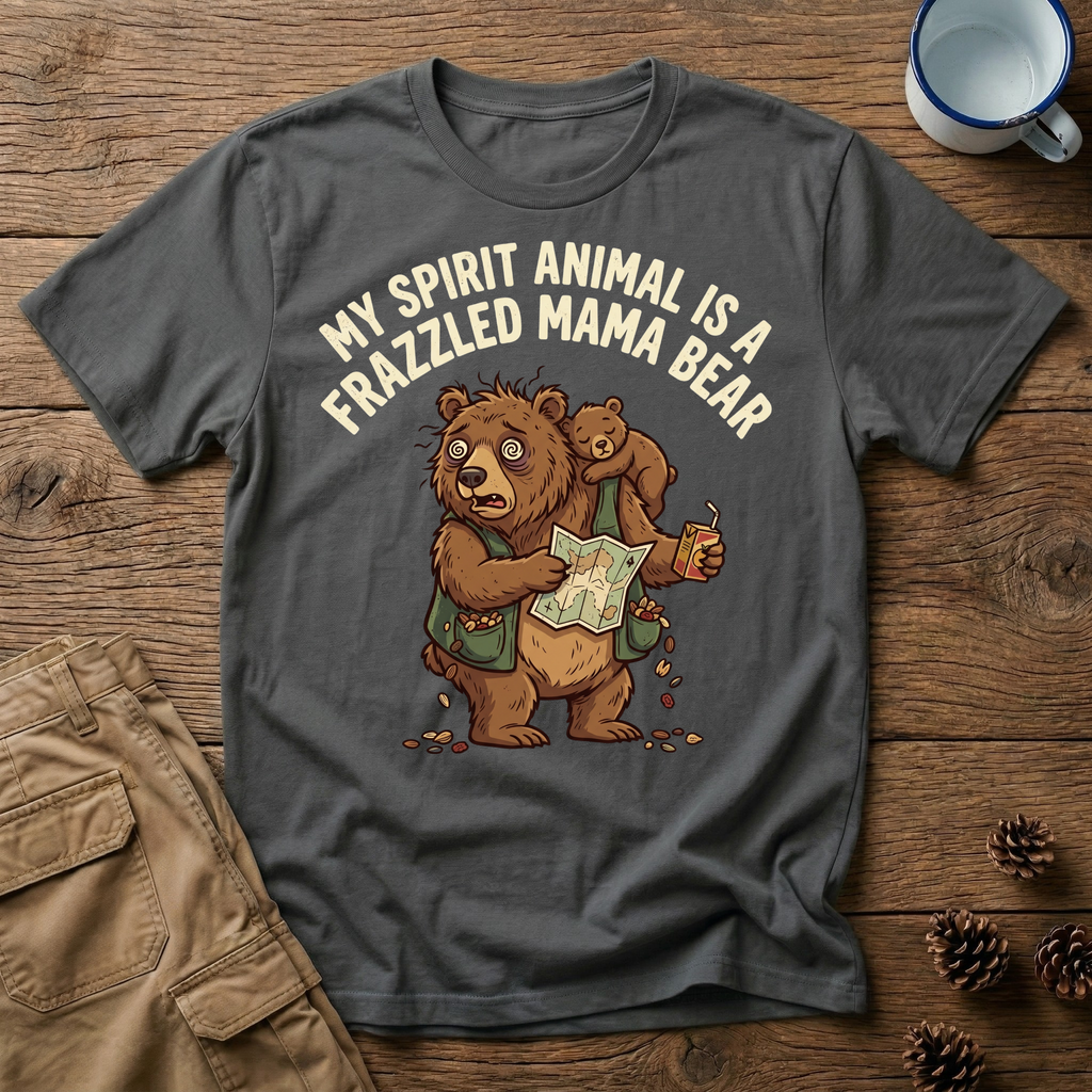 Frazzled Mama Bear - T-Shirt