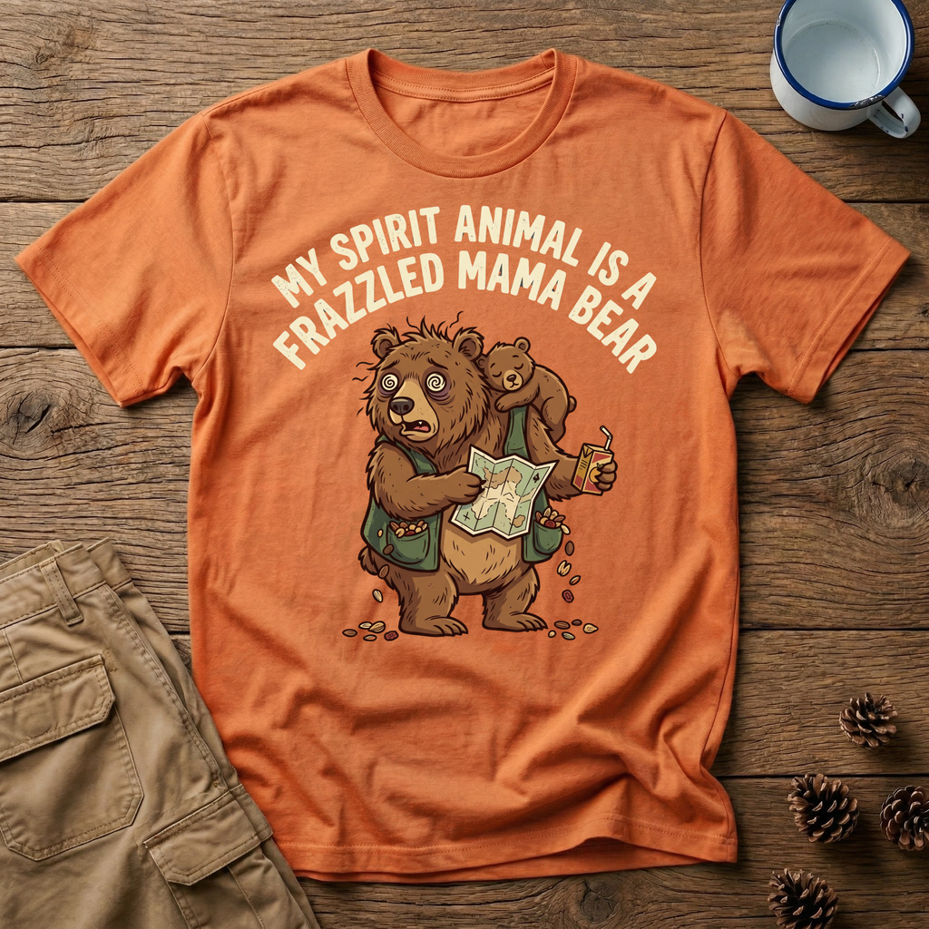 Frazzled Mama Bear - T-Shirt