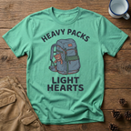 Heavy Packs Light Hearts T-Shirt