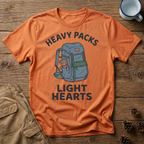 Heavy Packs Light Hearts T-Shirt