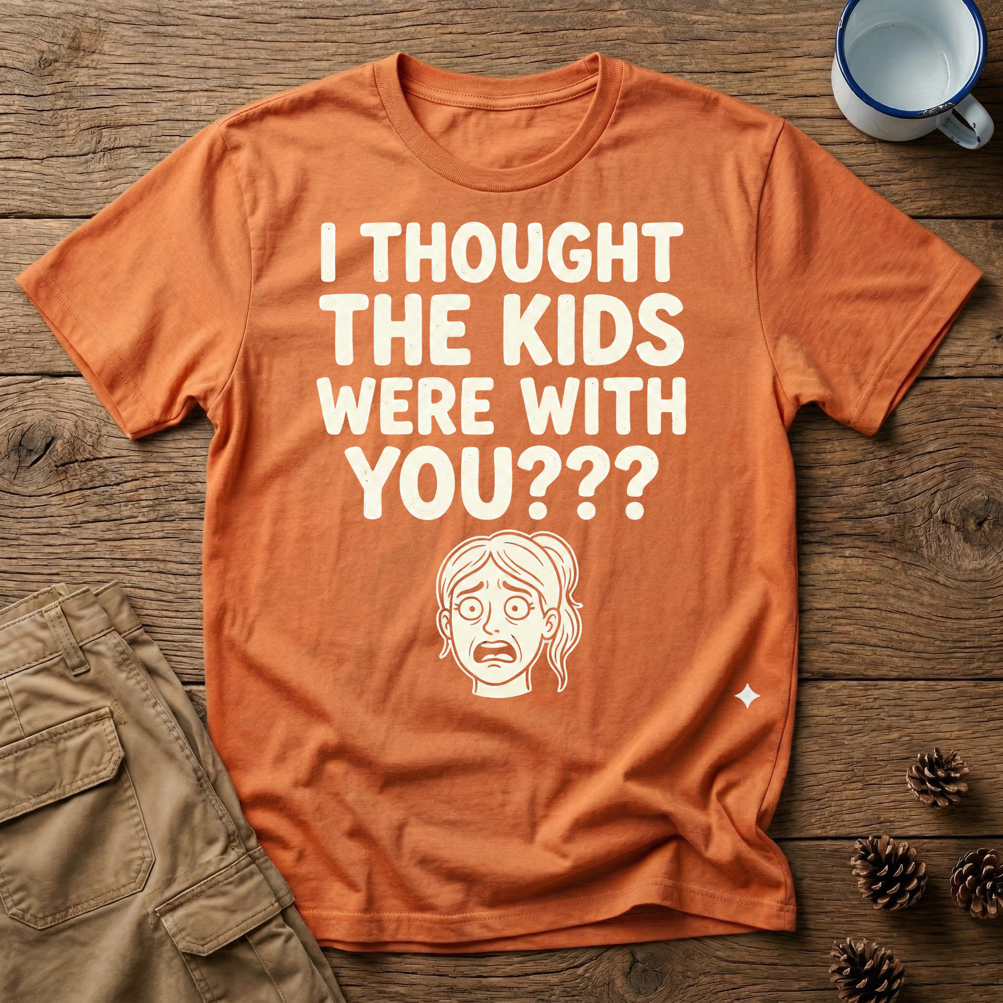 I Thought the Kids Were With You (Female) T-Shirt