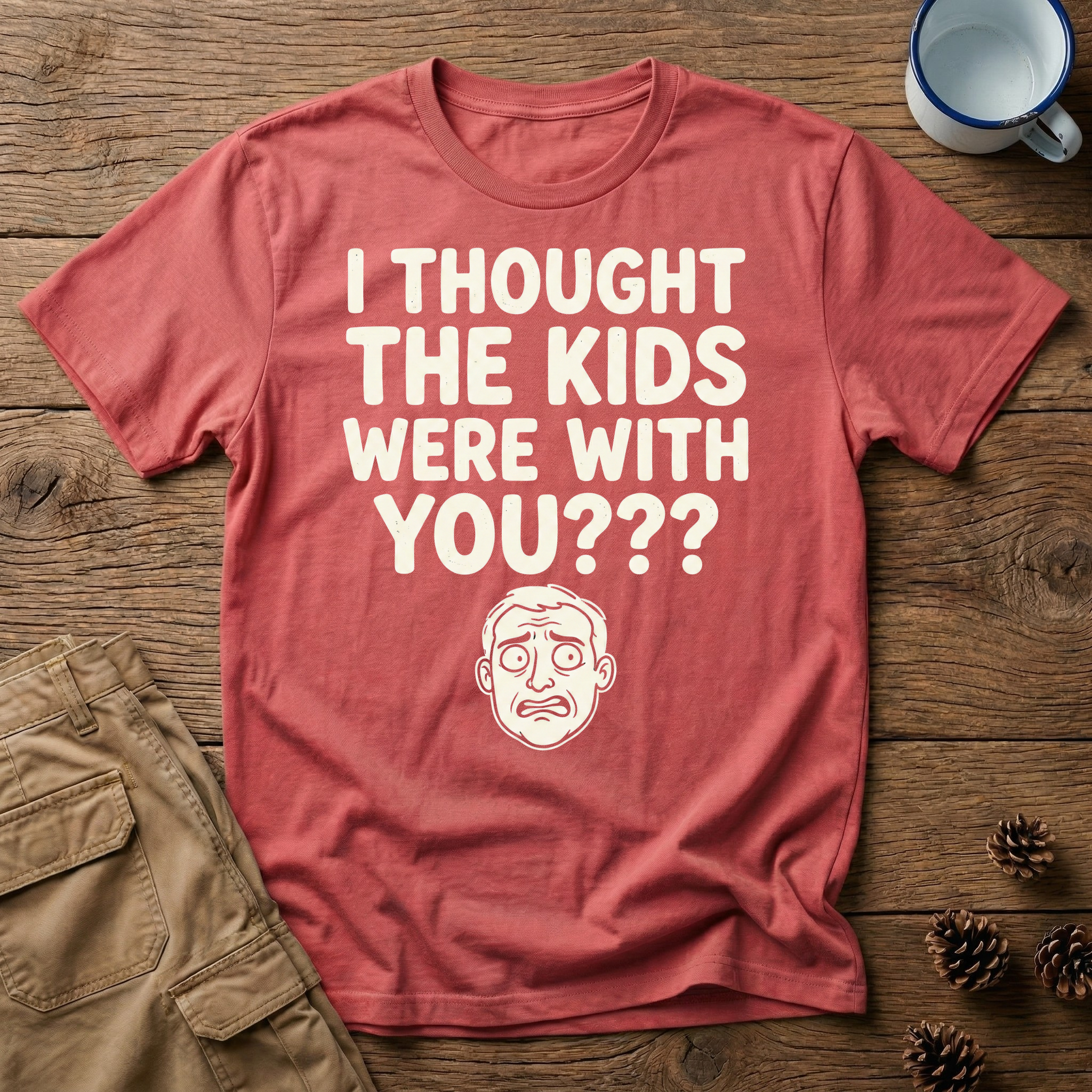 I Thought the Kids Were With You (Male) T-Shirt
