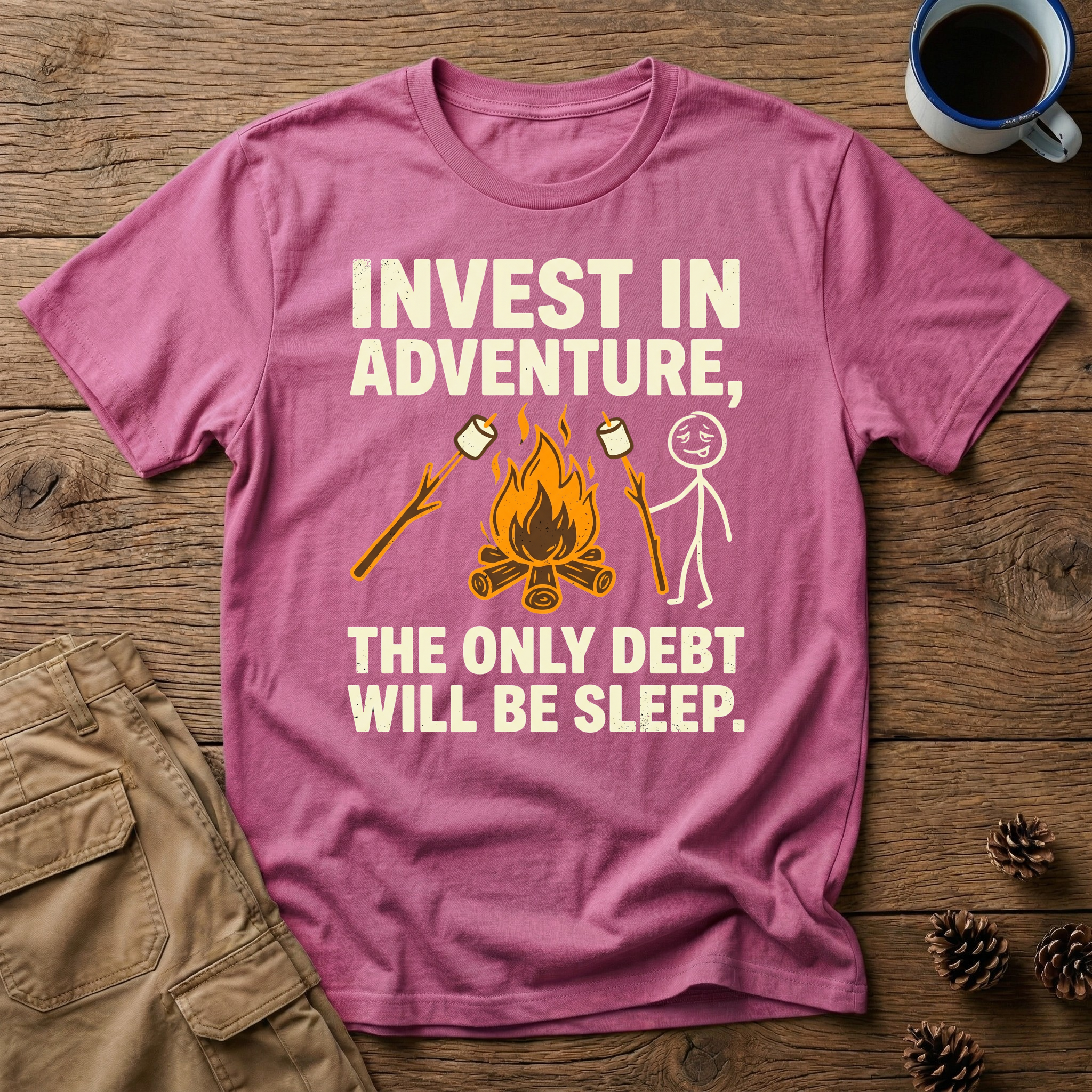 Invest In Adventure - T-Shirt