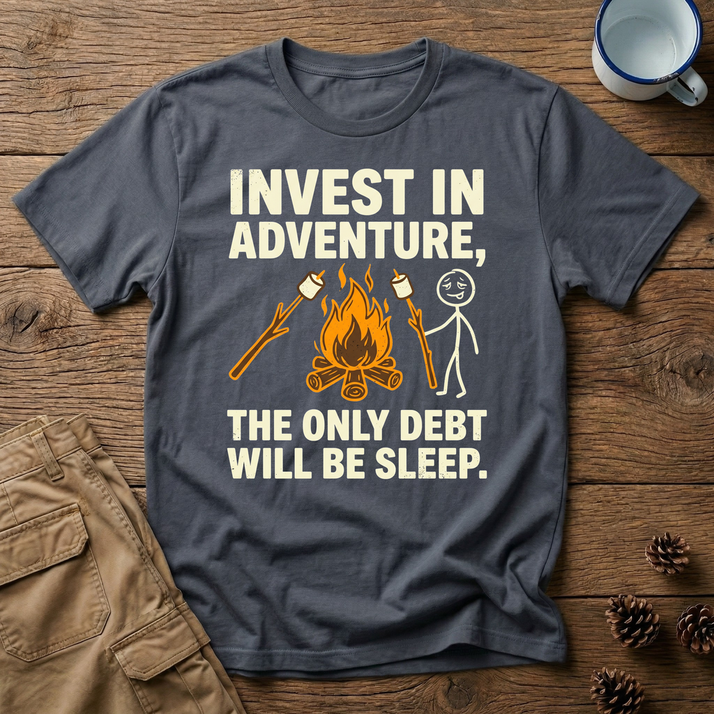 Invest In Adventure - T-Shirt