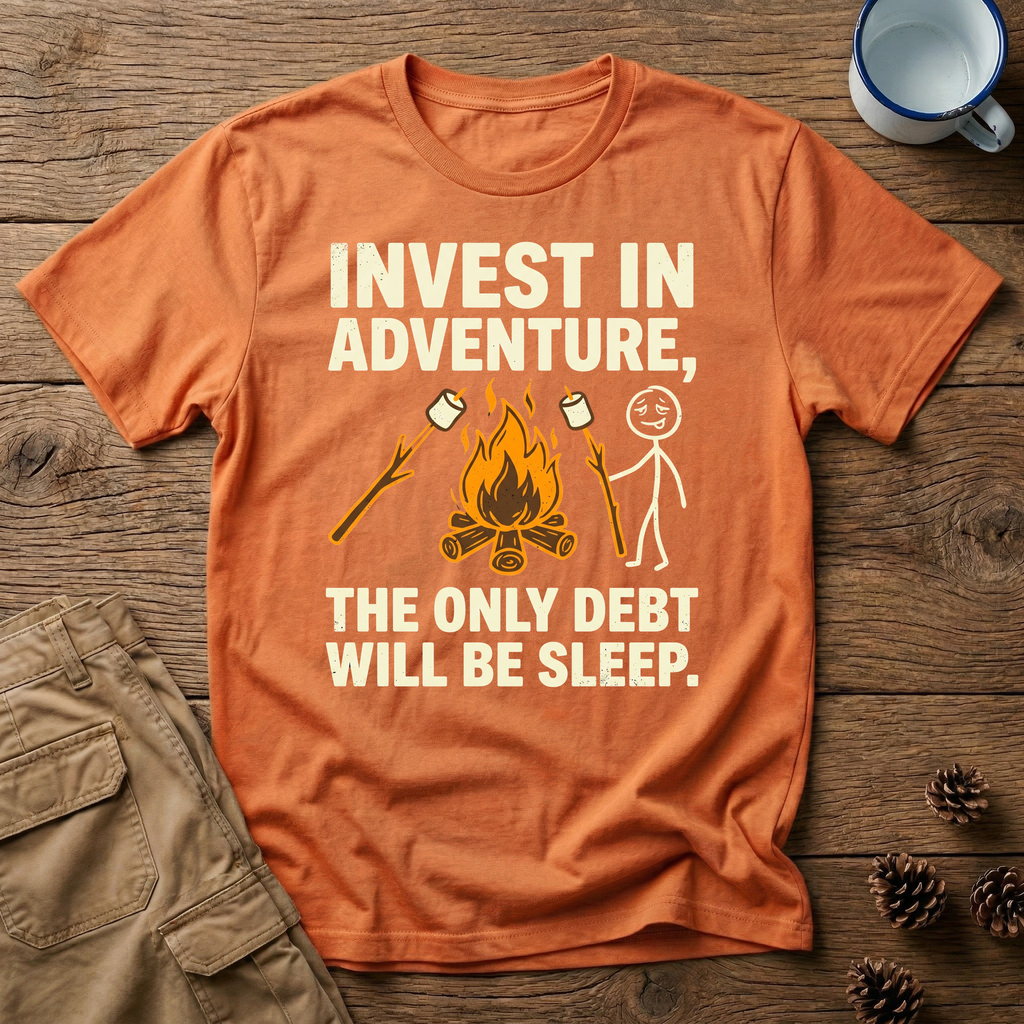 Invest In Adventure - T-Shirt