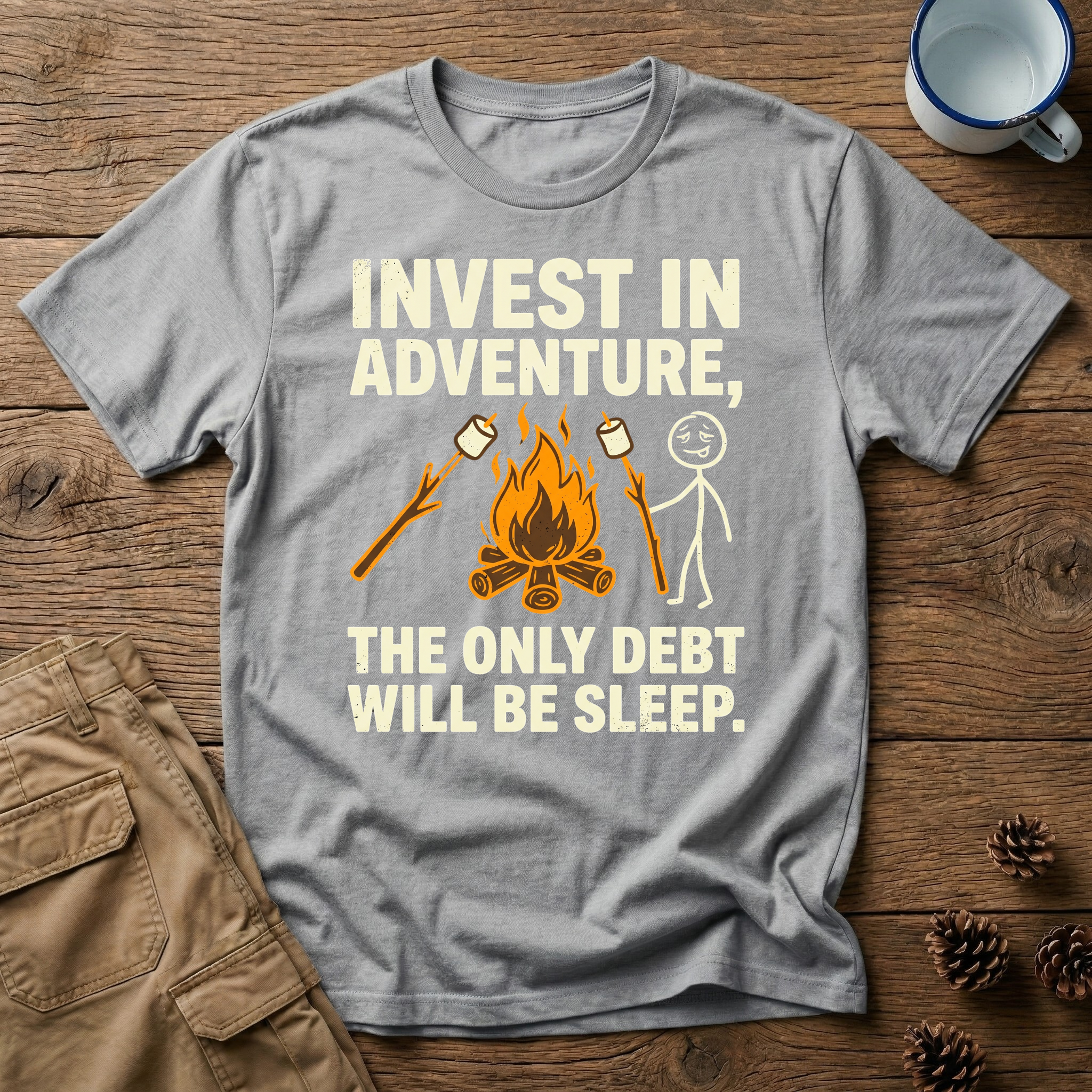 Invest In Adventure - T-Shirt