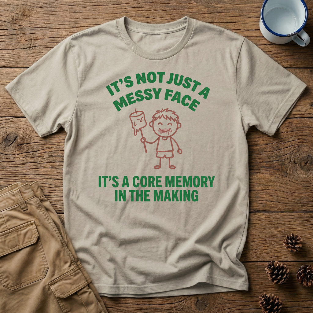 It's Not Just a Messy Face T-Shirt