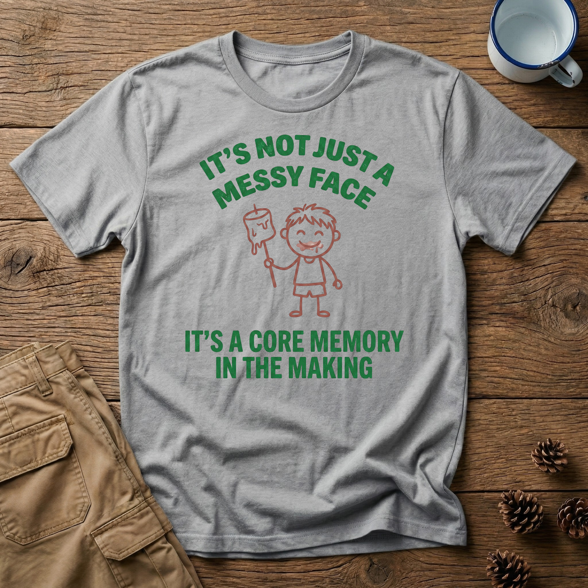 It's Not Just a Messy Face T-Shirt