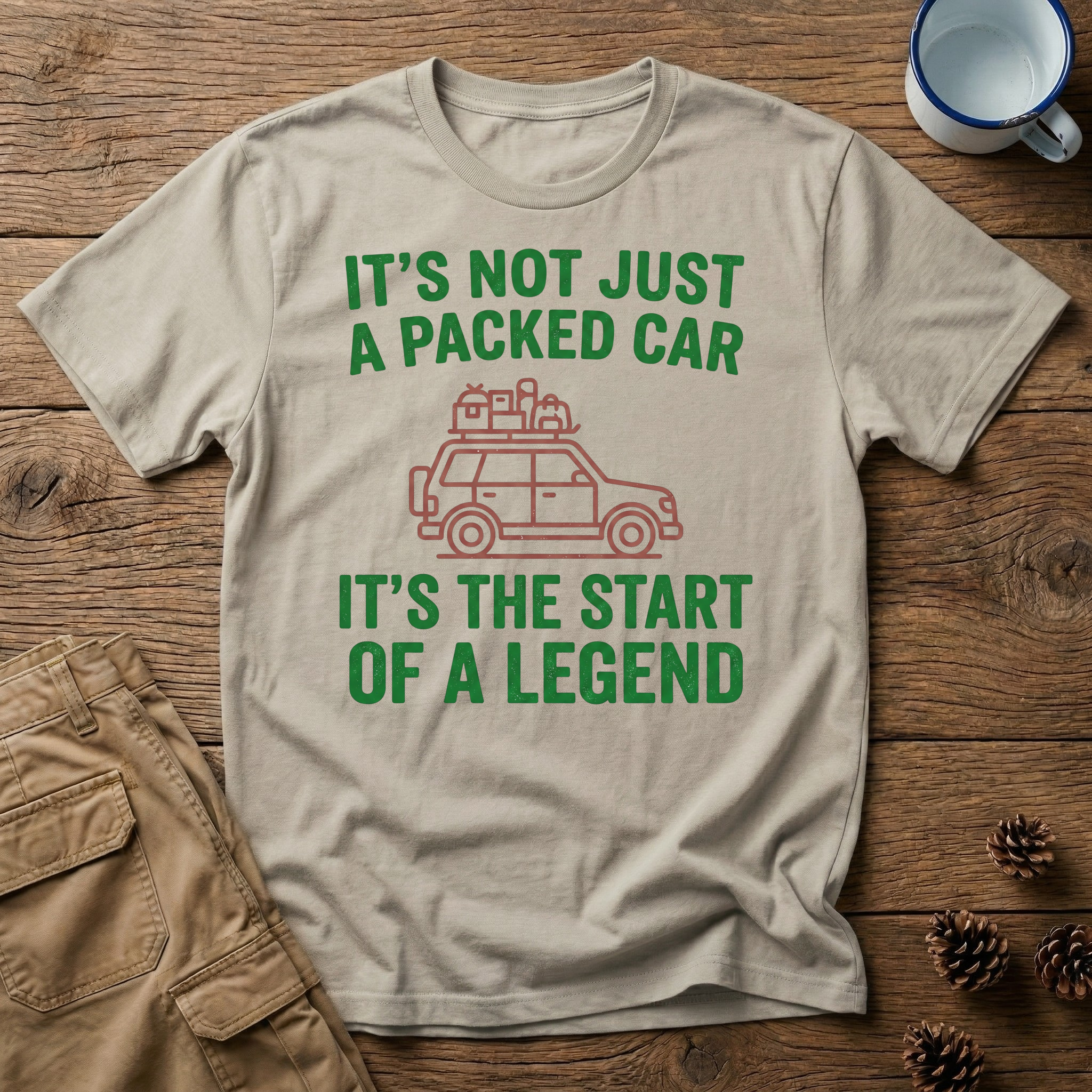 It's Not Just a Packed Car T-Shirt