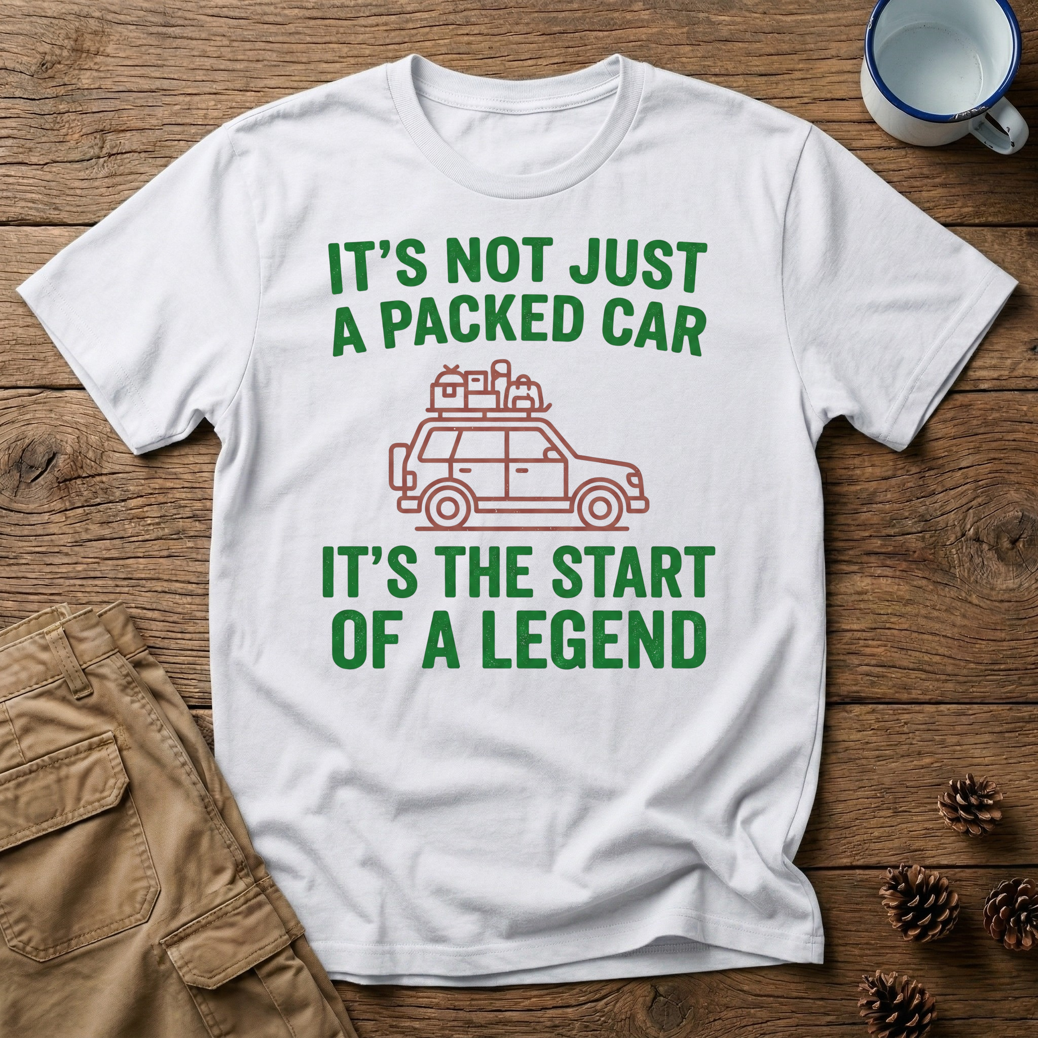 It's Not Just a Packed Car T-Shirt