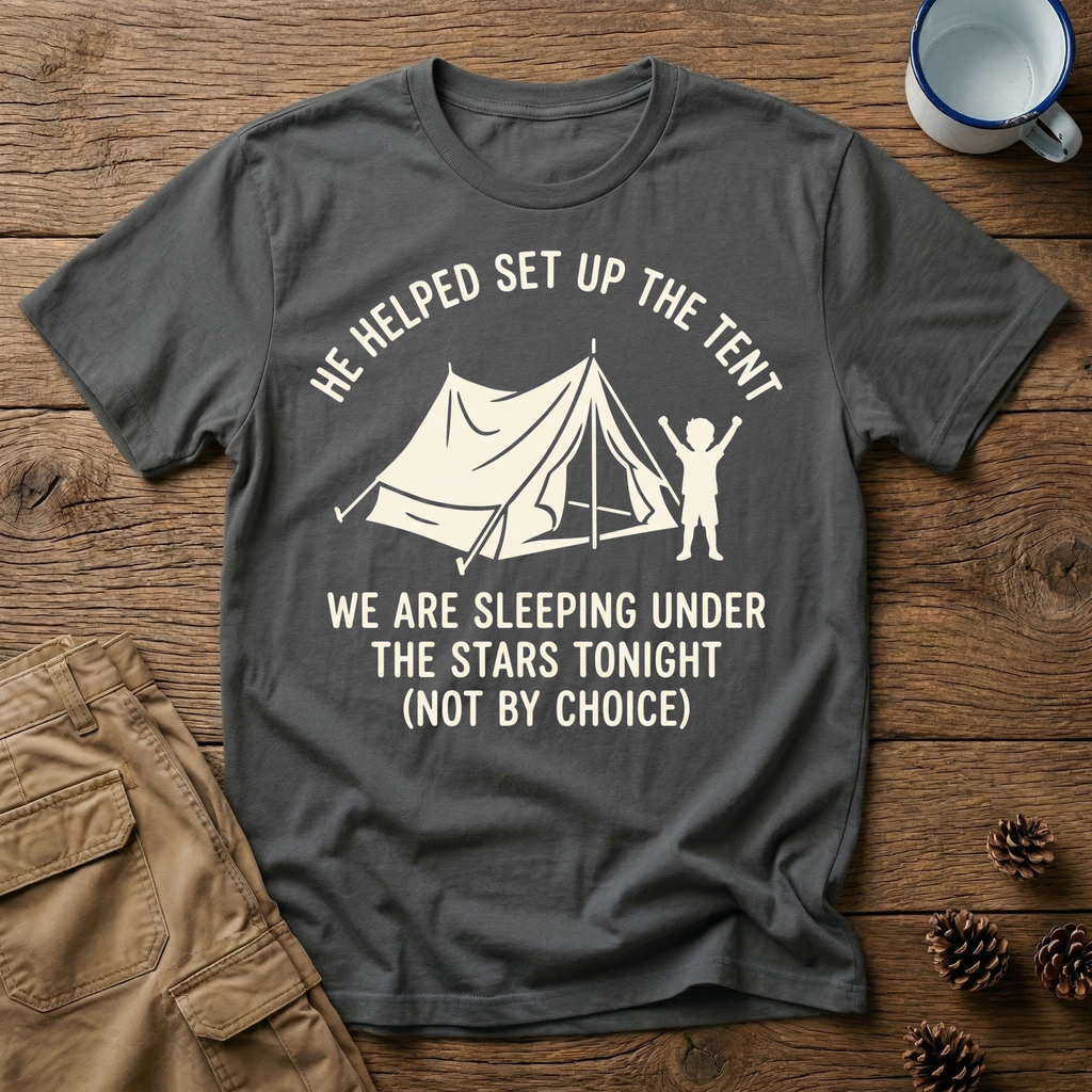 Kid Built Tent - T-Shirt